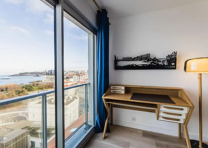 Blue Uhaina Keyweek Sea View Downtown Biarriz